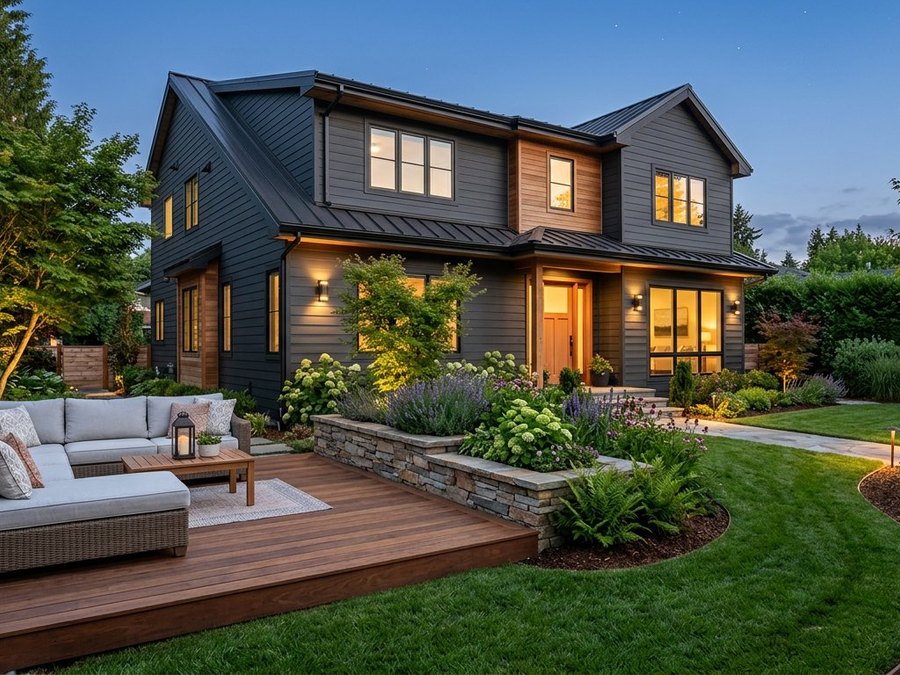 Home Exterior and Garden Renovation by Remodel Space Home